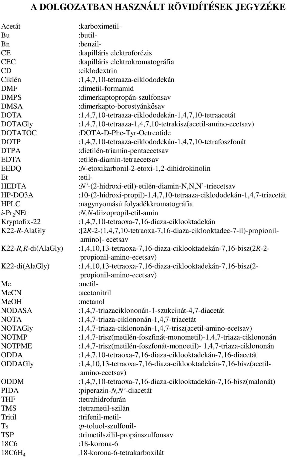 :ciklodextrin :1,4,7,10-tetraaza-ciklododekán :dimetil-formamid :dimerkaptopropán-szulfonsav :dimerkapto-borostyánksav :1,4,7,10-tetraaza-ciklododekán-1,4,7,10-tetraacetát