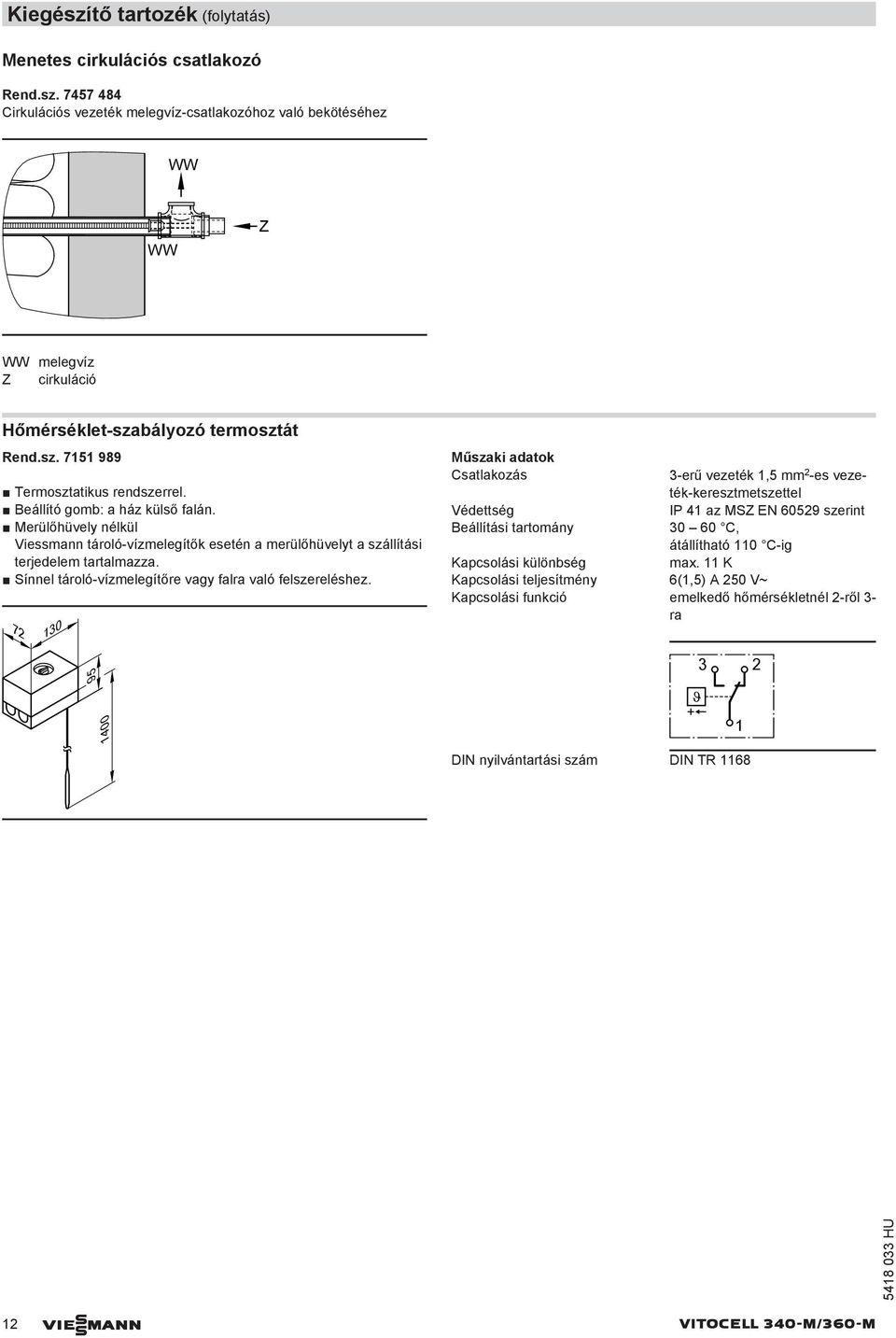 Sínnel tároló-vízmelegítőre vagy falra való felszereléshez.