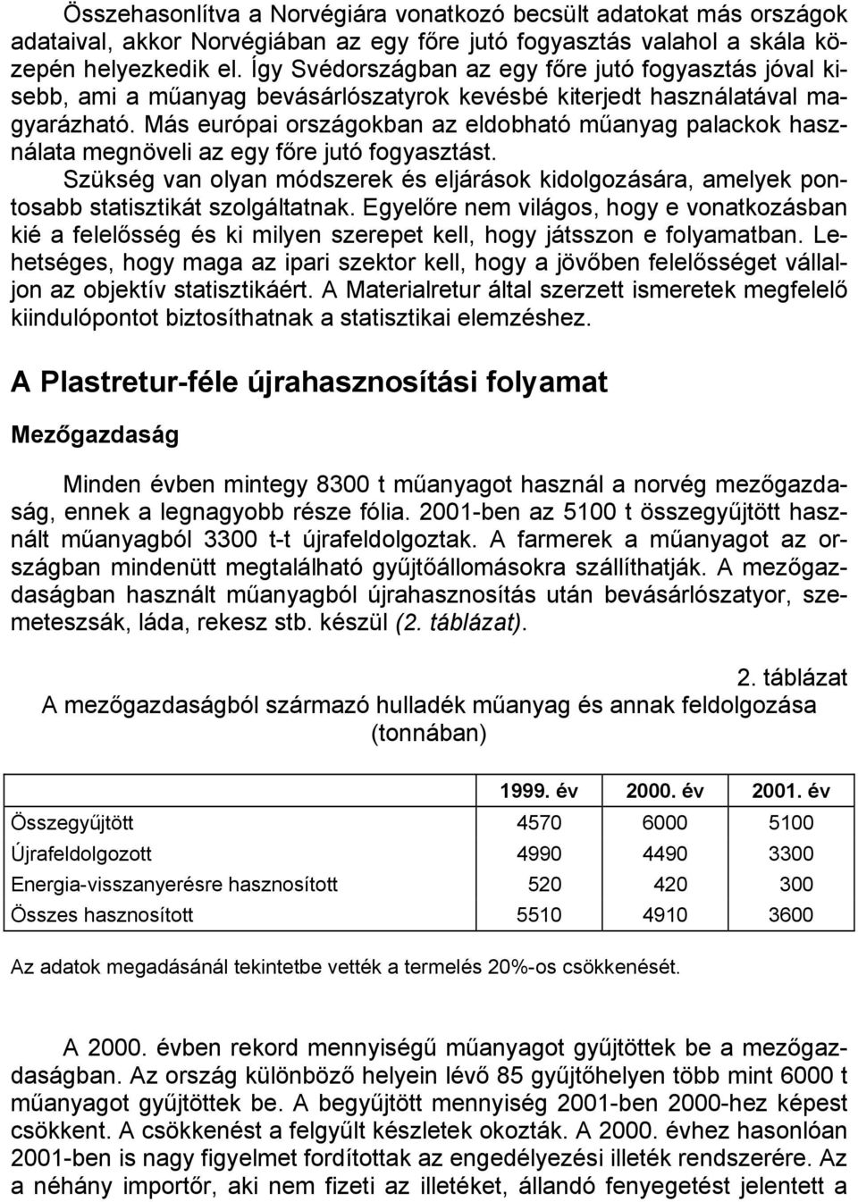 Más európai országokban az eldobható műanyag palackok használata megnöveli az egy főre jutó fogyasztást.