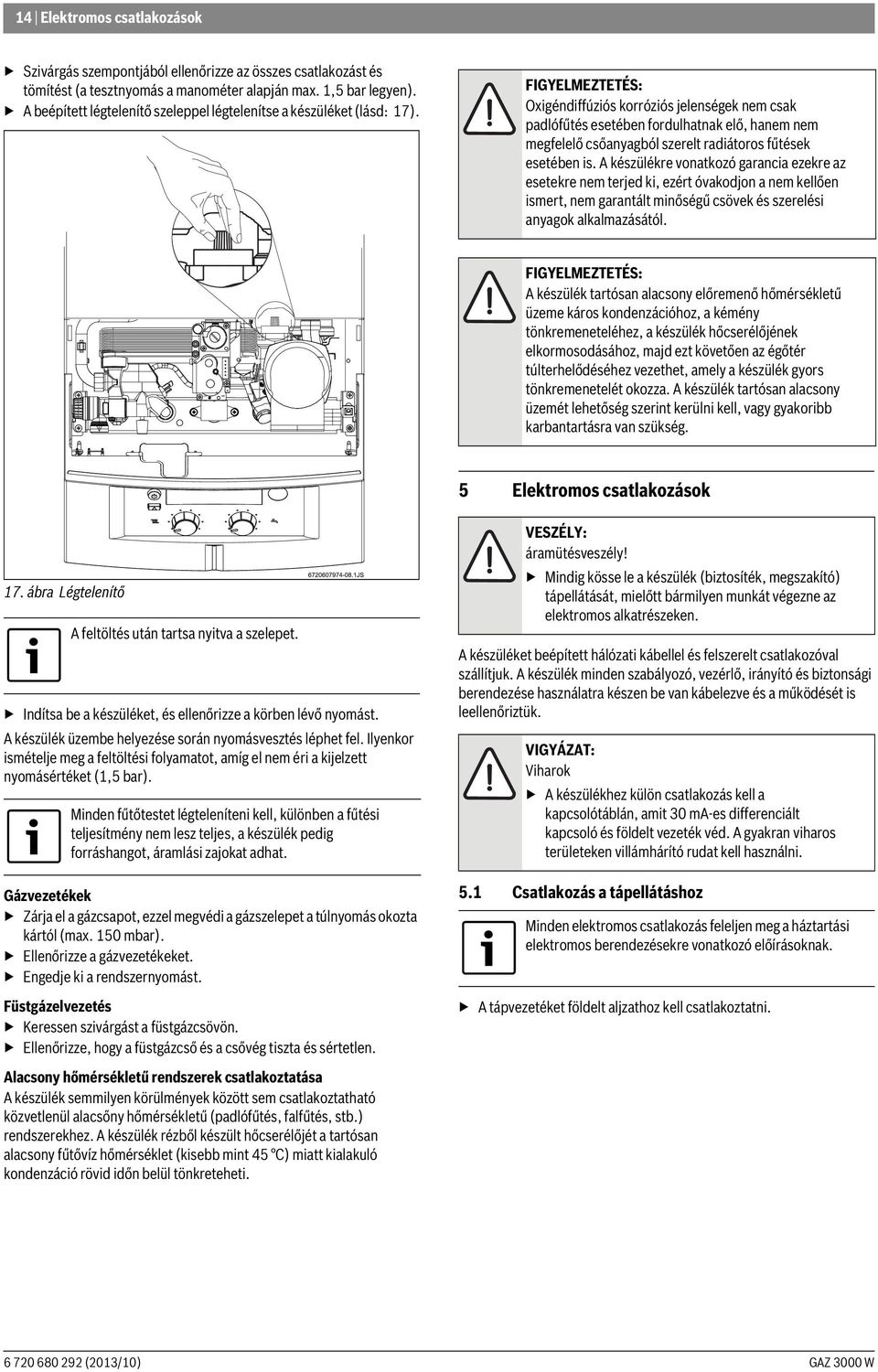 FIGYELMEZTETÉS: Oxigéndiffúziós korróziós jelenségek nem csak padlófűtés esetében fordulhatnak elő, hanem nem megfelelő csőanyagból szerelt radiátoros fűtések esetében is.