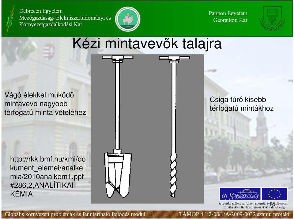 térfogatú mintákhoz http://rkk.bmf.