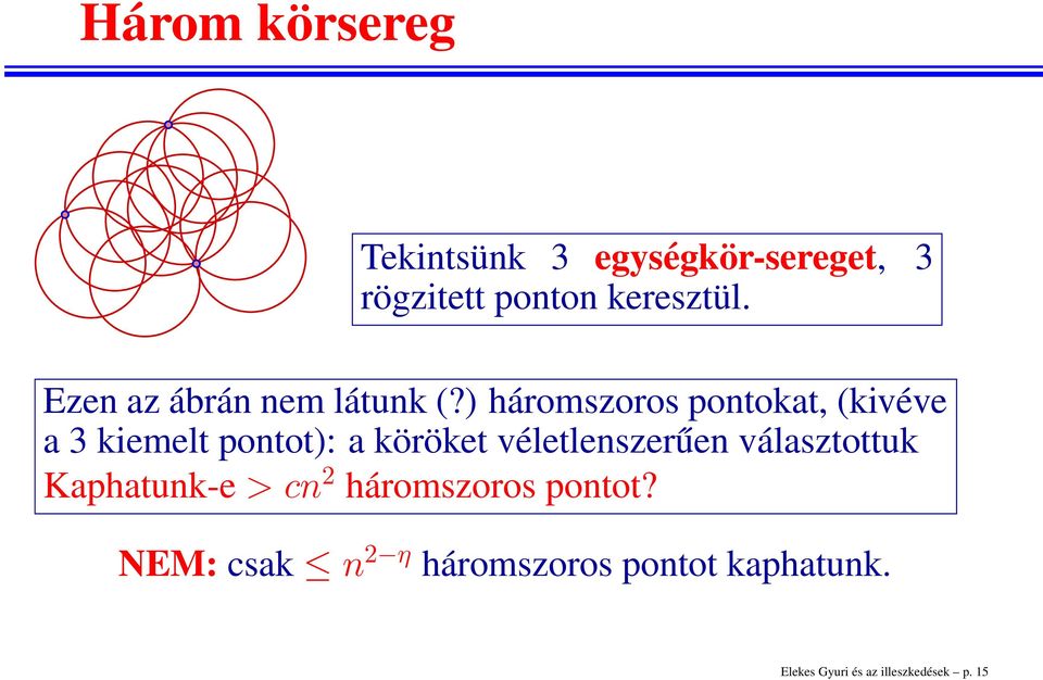 ) háromszoros pontokat, (kivéve a 3 kiemelt pontot): a köröket véletlenszerűen