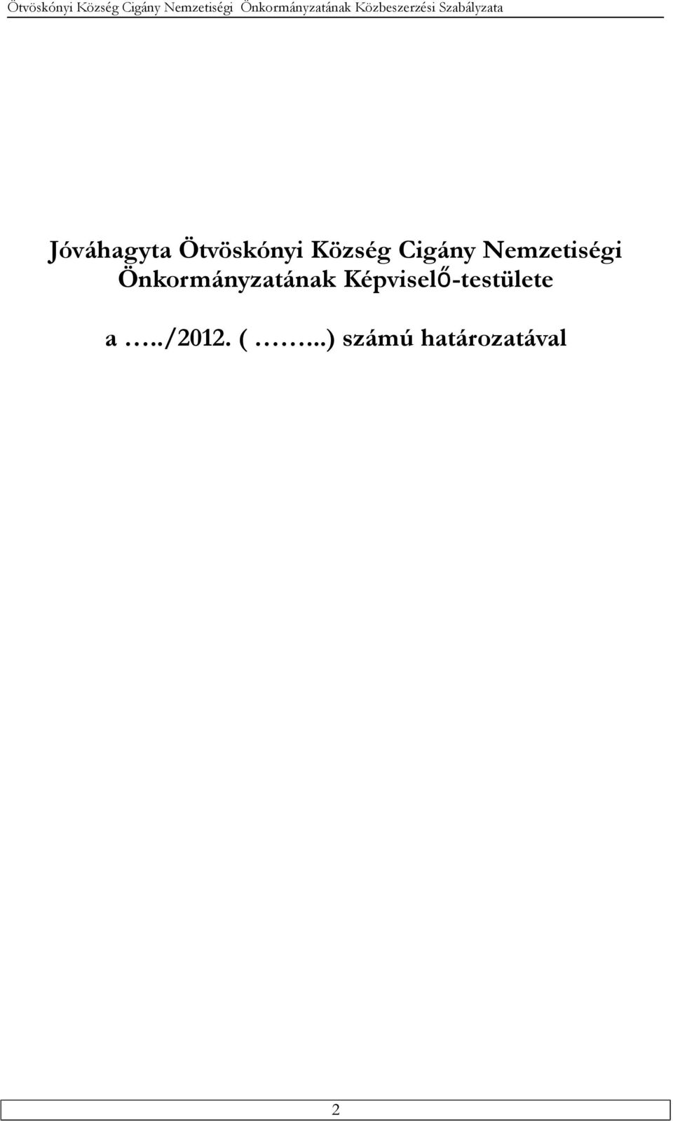 Önkormányzatának