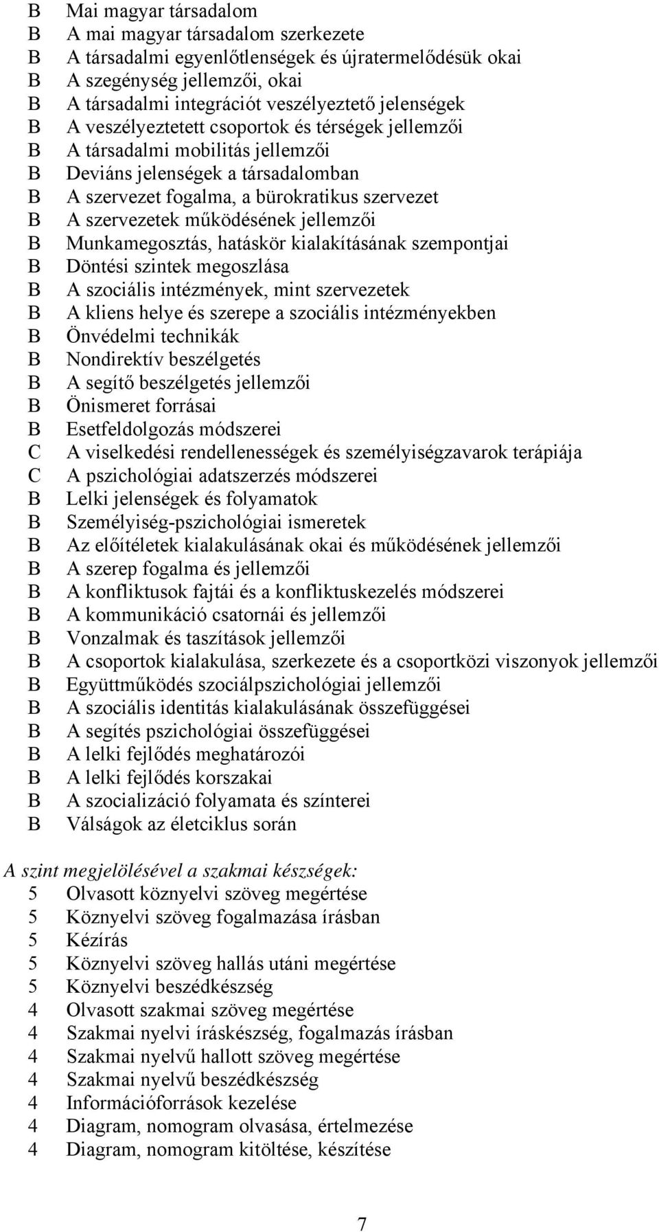 Munkamegosztás, hatáskör kialakításának szempontjai Döntési szintek megoszlása A szociális intézmények, mint szervezetek A kliens helye és szerepe a szociális intézményekben Önvédelmi technikák