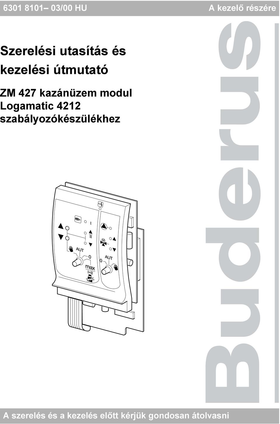 modul Logamatic 4212 szabályozókészülékhez A