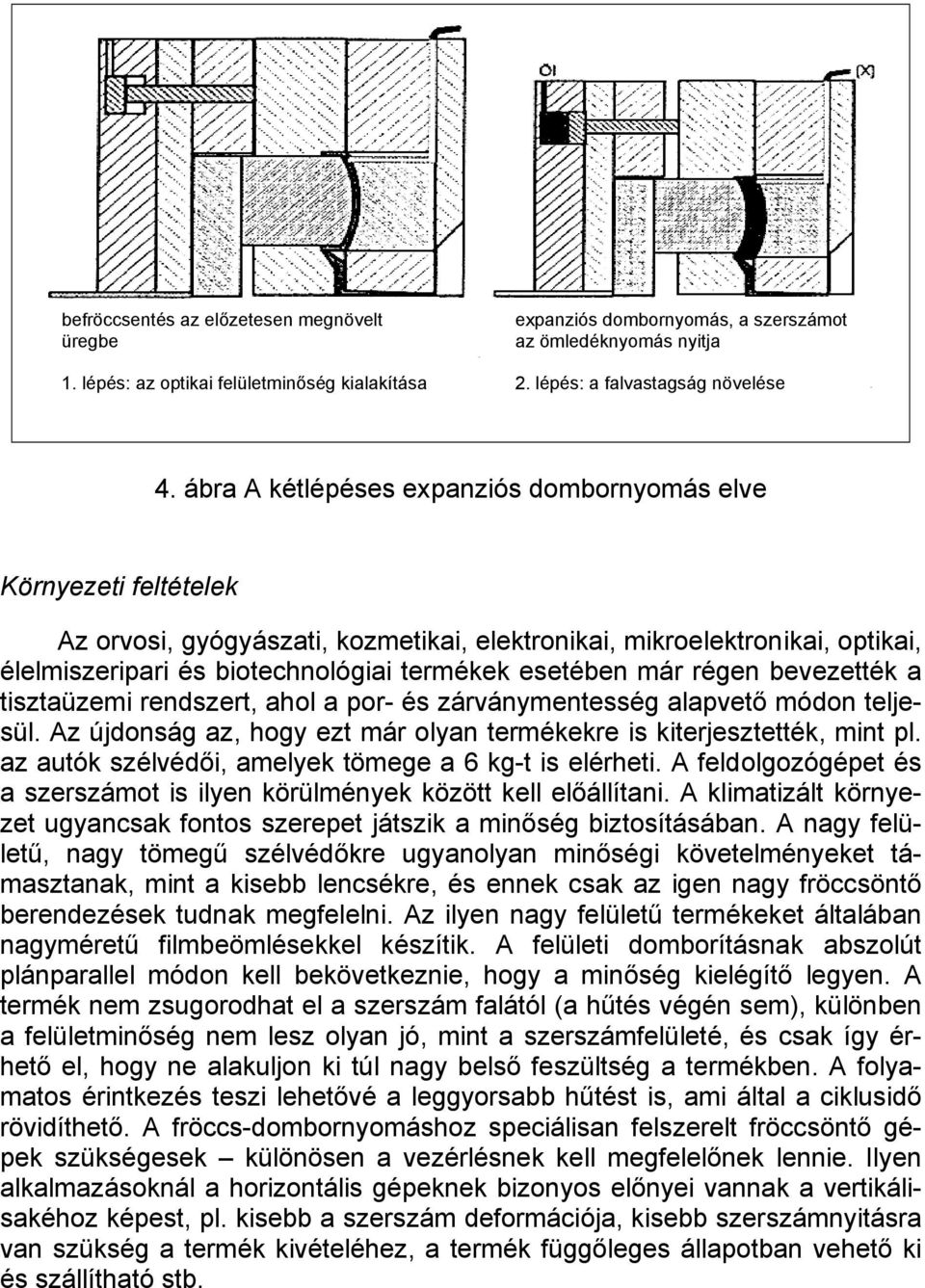 már régen bevezették a tisztaüzemi rendszert, ahol a por- és zárványmentesség alapvető módon teljesül. Az újdonság az, hogy ezt már olyan termékekre is kiterjesztették, mint pl.