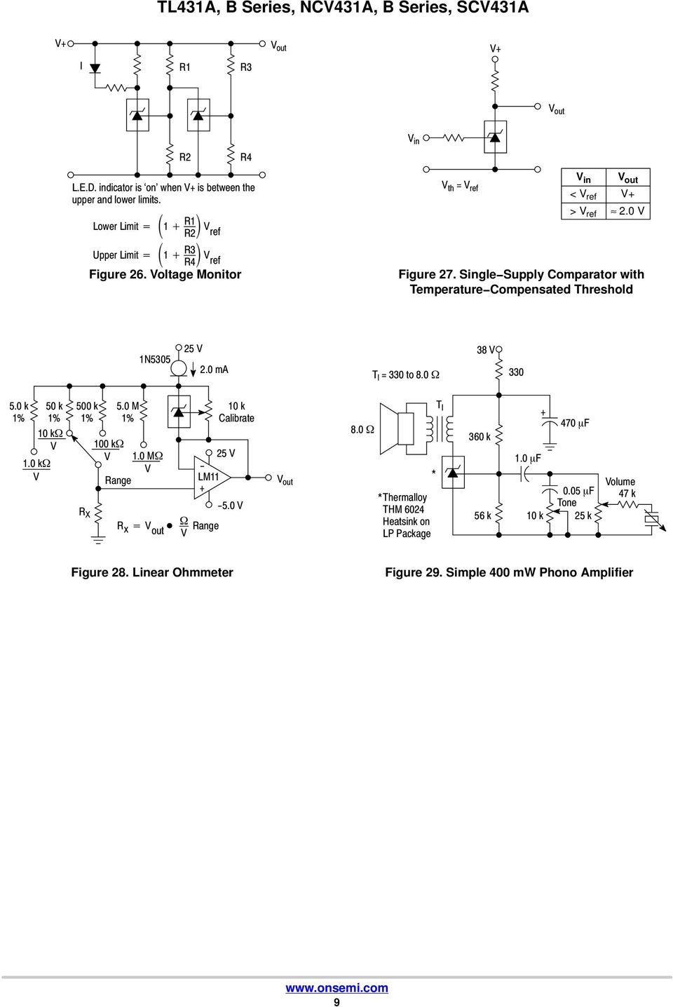 SingleSupply Comparator with TemperatureCompensated Threshold N535 25 2. m T l = 33 to 8. 38 33 5. k 5 k % % k. k 5 k % R X k 5. M % Range.
