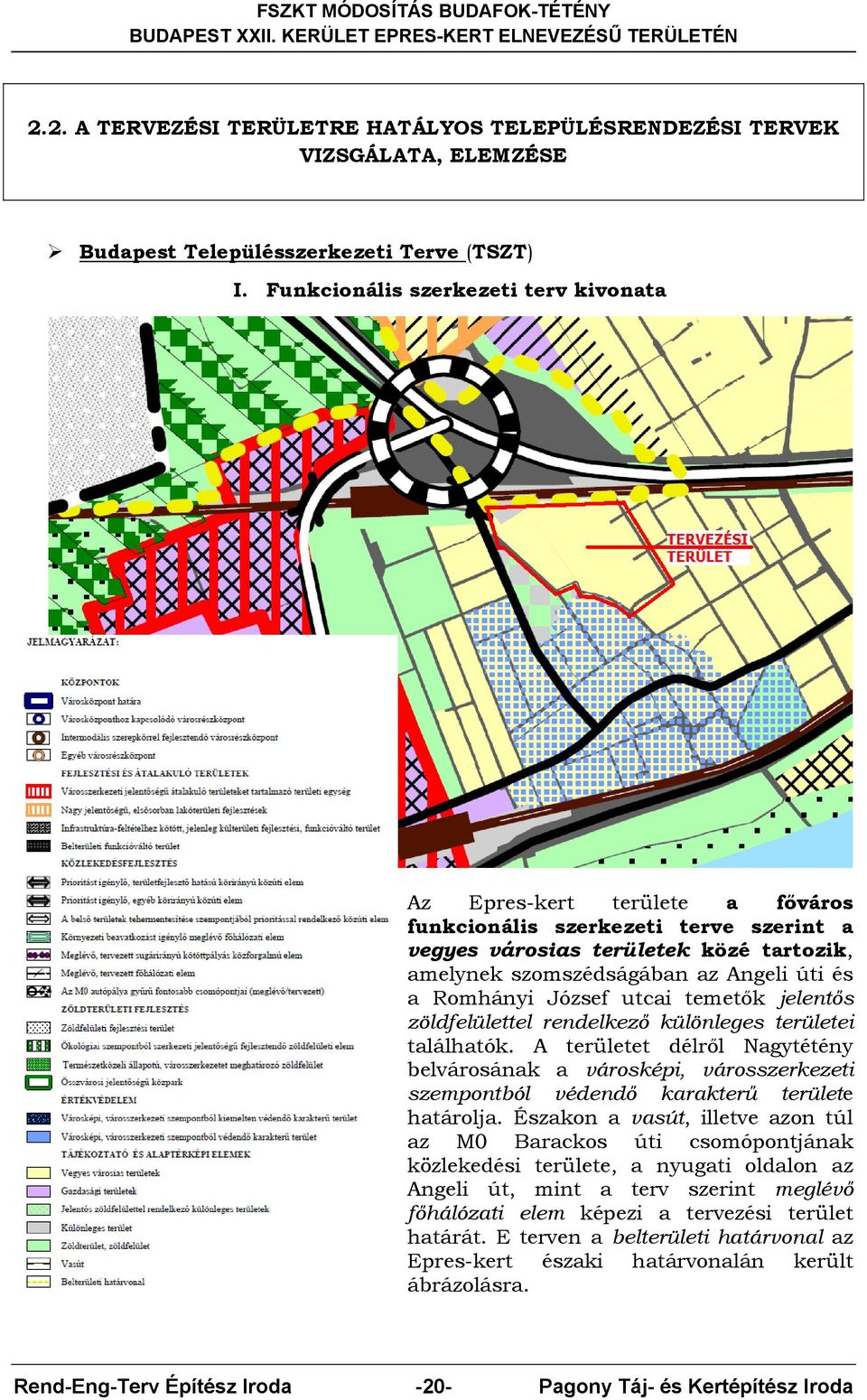 Romhányi József utcai temetők jelentős zöldfelülettel rendelkező különleges területei találhatók.