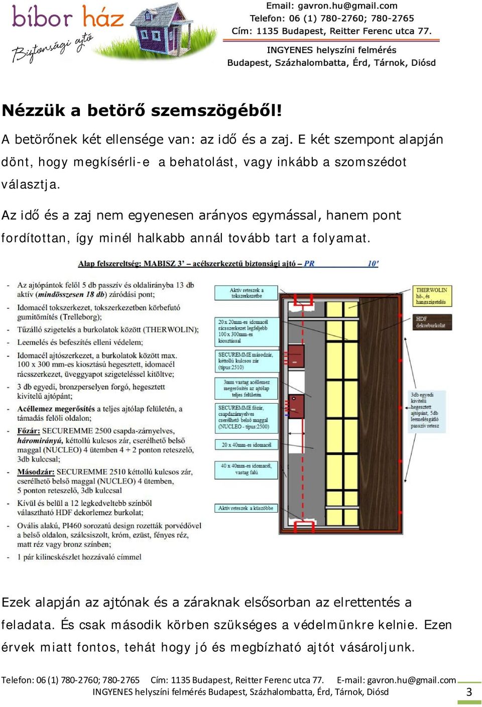 Az idő és a zaj nem egyenesen arányos egymással, hanem pont fordítottan, így minél halkabb annál tovább tart a folyamat.