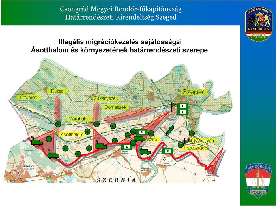 határrendészeti szerepe L F OEJ OEJ