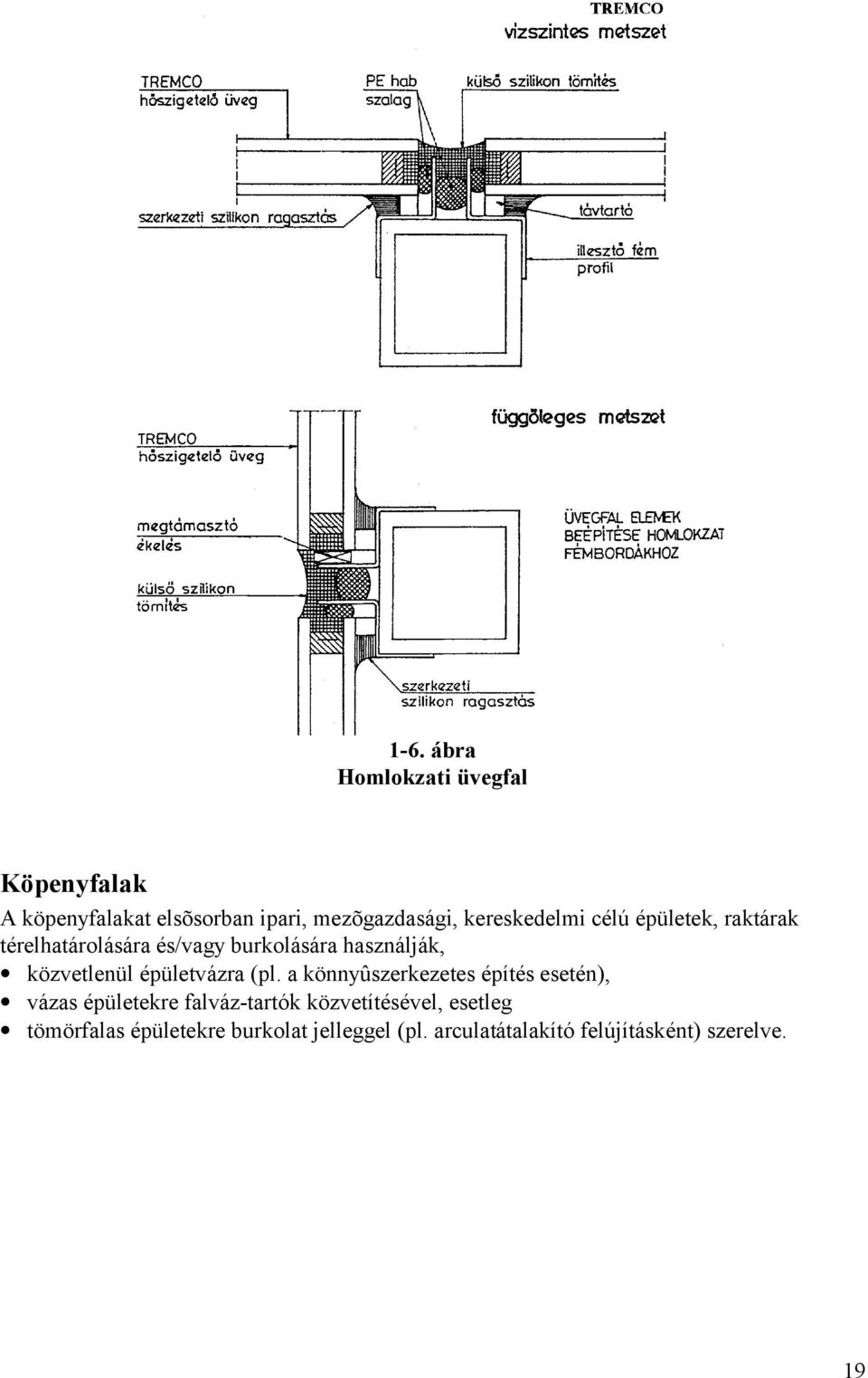 zvetlenül épületvázra (pl.