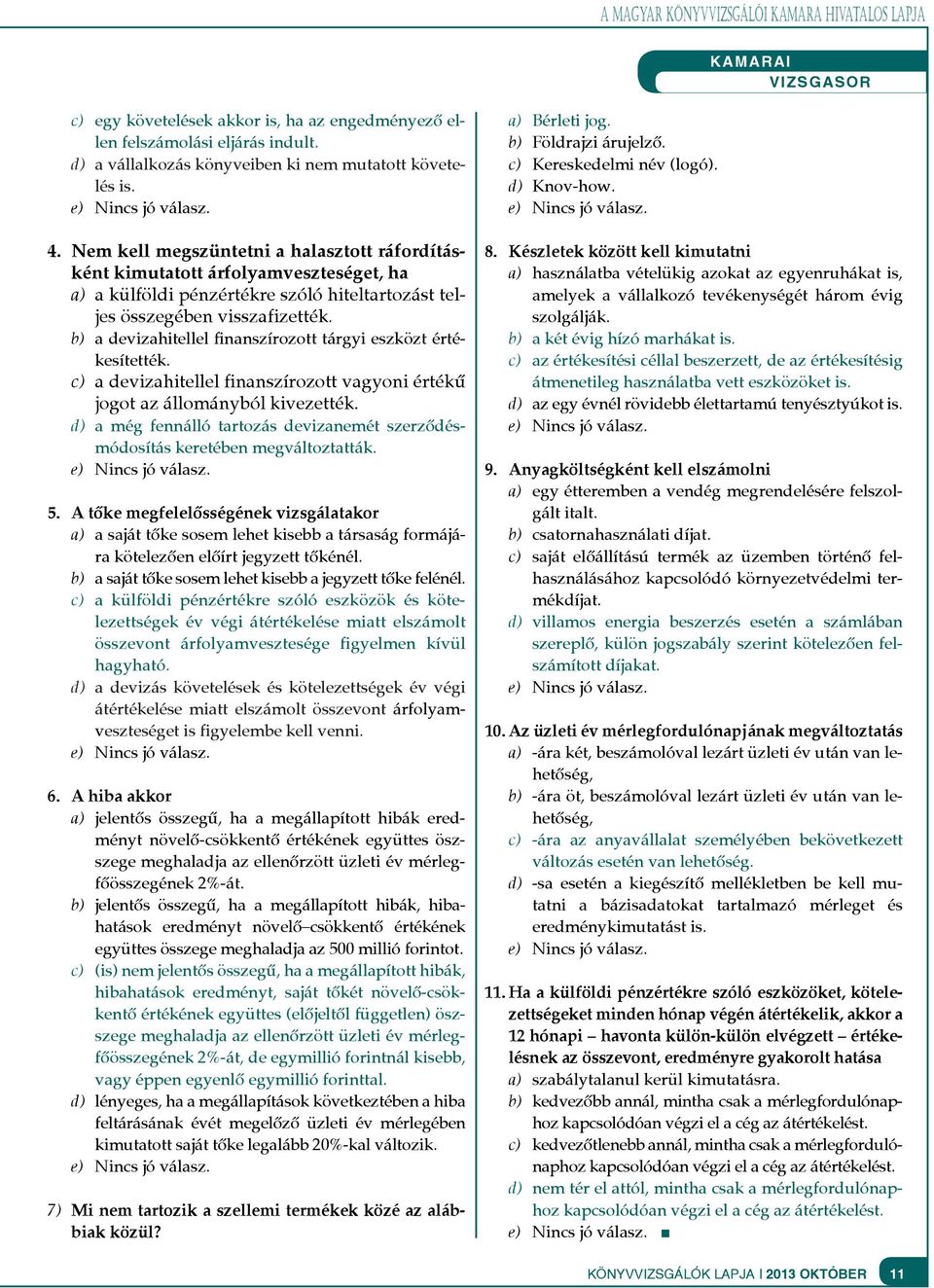 b) a devizahitellel finanszírozott tárgyi eszközt értékesítették. c) a devizahitellel finanszírozott vagyoni értékű jogot az állományból kivezették.