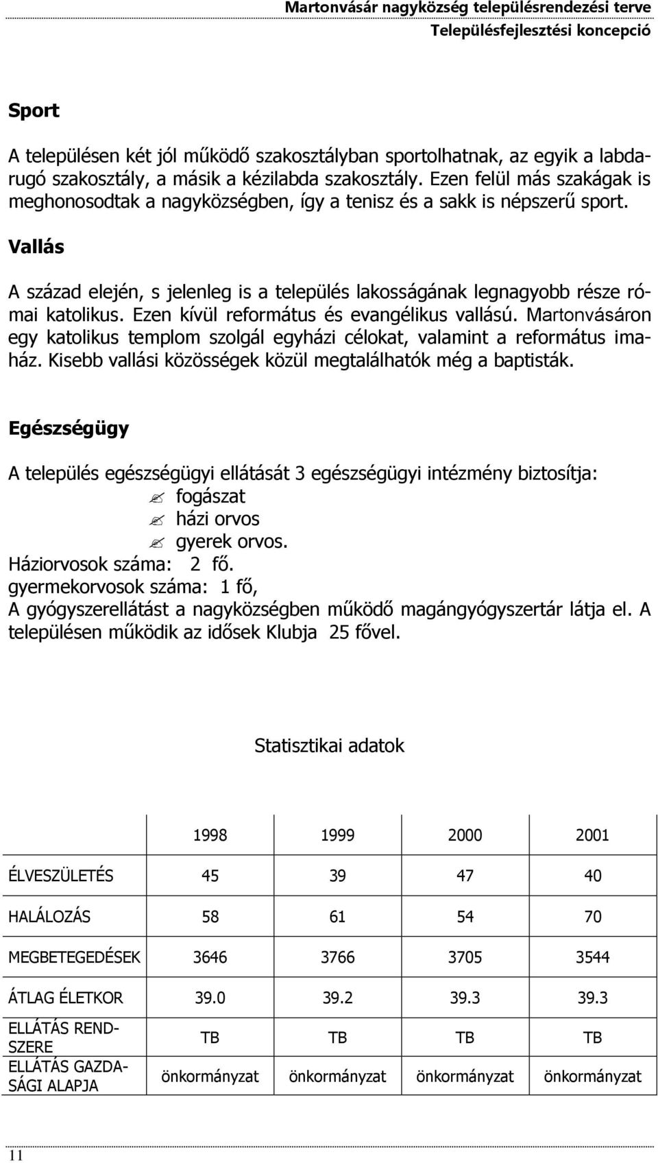 Ezen kívül református és evangélikus vallású. Martonvásáron egy katolikus templom szolgál egyházi célokat, valamint a református imaház. Kisebb vallási közösségek közül megtalálhatók még a baptisták.