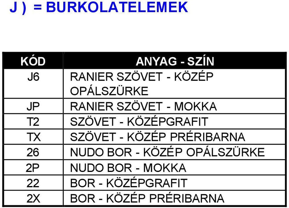 KÖZÉPGRAFIT TX SZÖVET KÖZÉP PRÉRIBARNA 26 NUDO BOR KÖZÉP