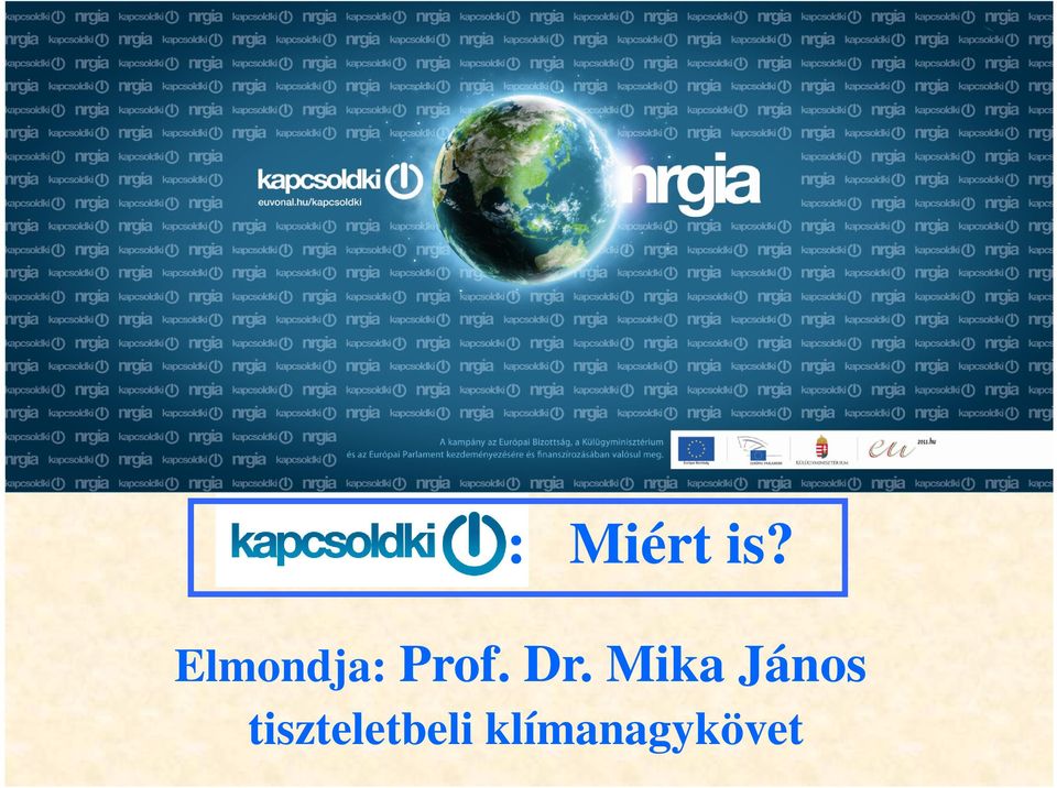 Mika János Prof. Dr.