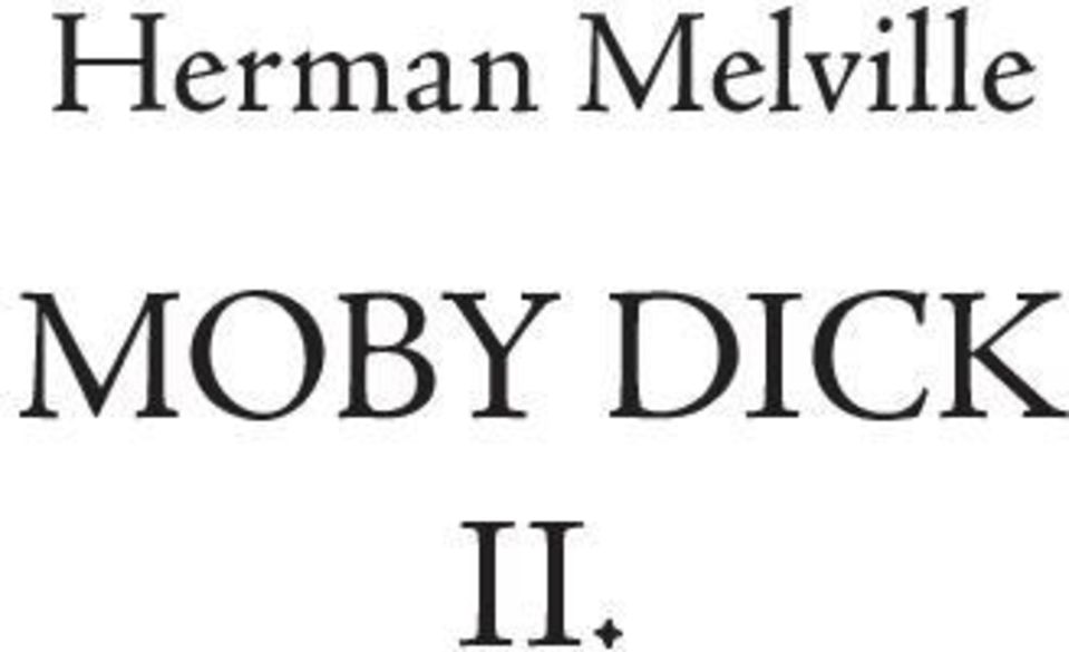 MOBY DICK