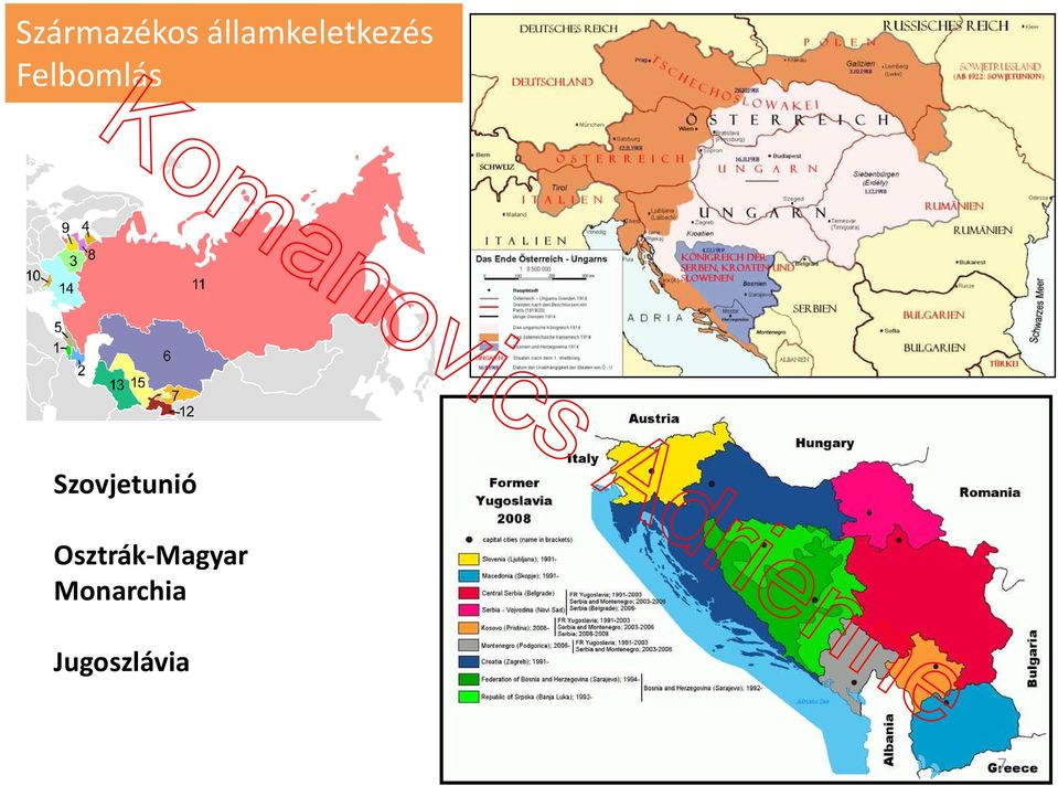 Felbomlás Szovjetunió