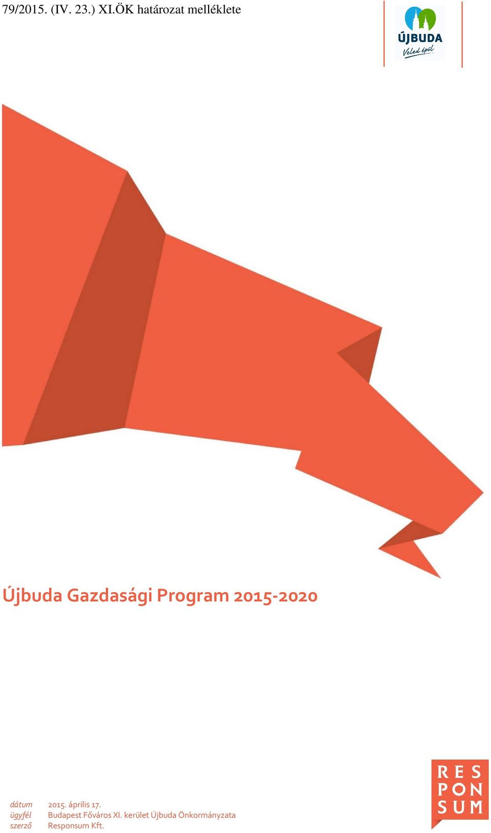 Program 2015-2020 dátum 2015. április 17.