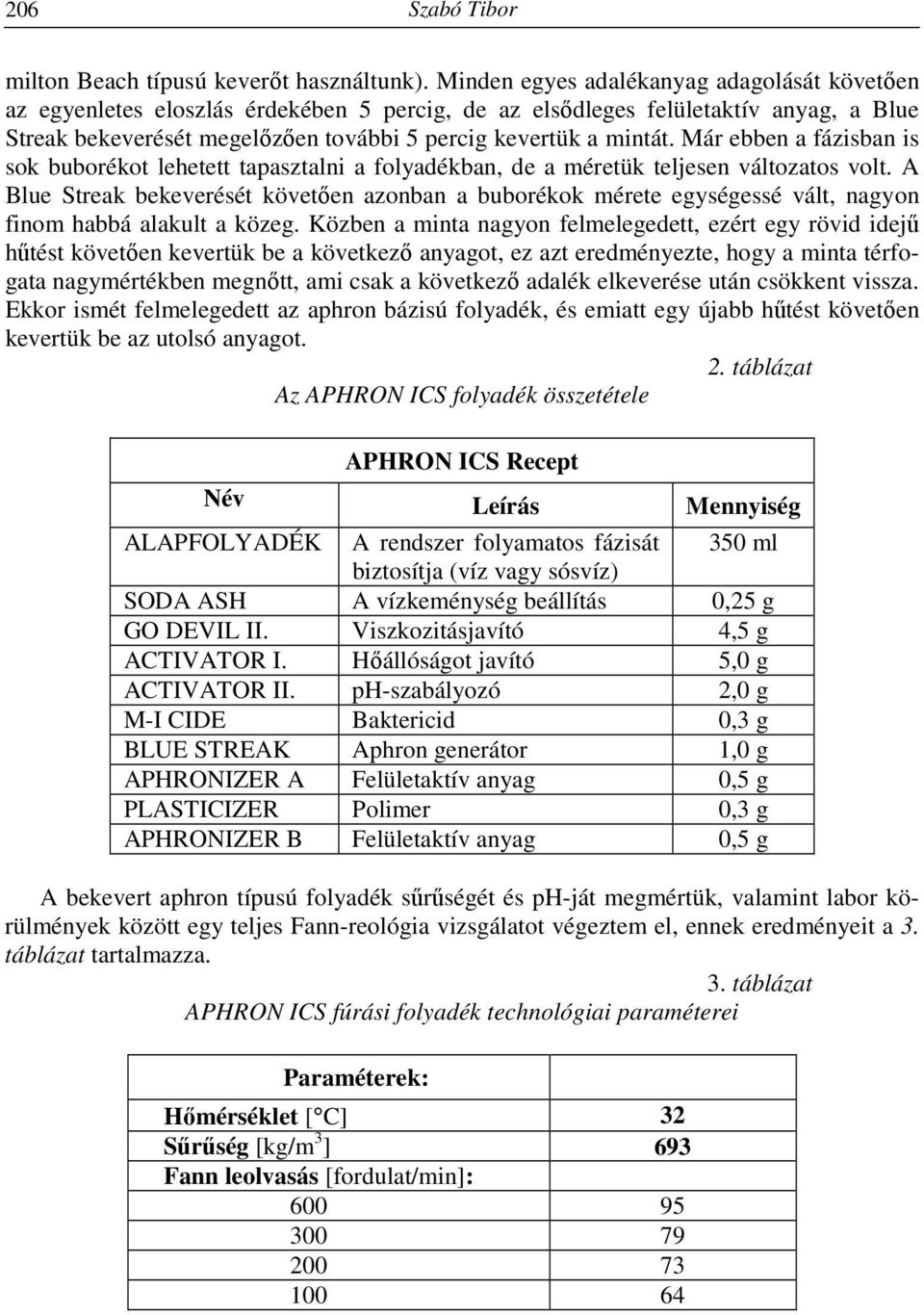 Már ebben a fázisban is sok buborékot lehetett tapasztalni a folyadékban, de a méretük teljesen változatos volt.