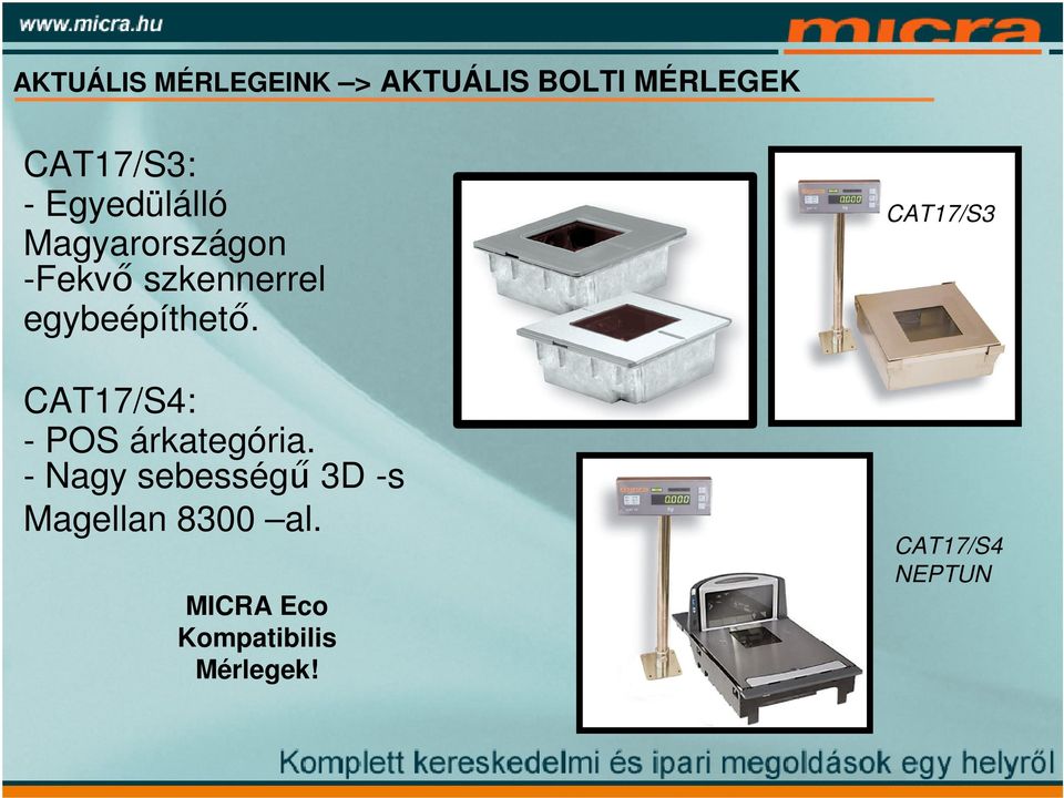 CAT17/S4: - POS árkategória.