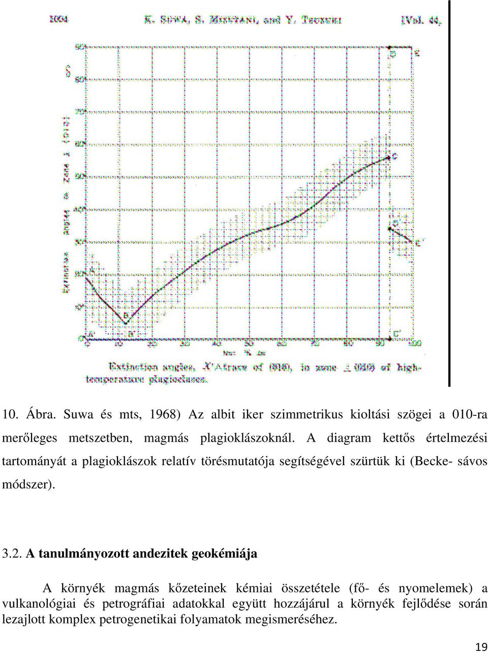 2. A tanulmányozott andezitek geokémiája A környék magmás kőzeteinek kémiai összetétele (fő- és nyomelemek) a vulkanológiai és