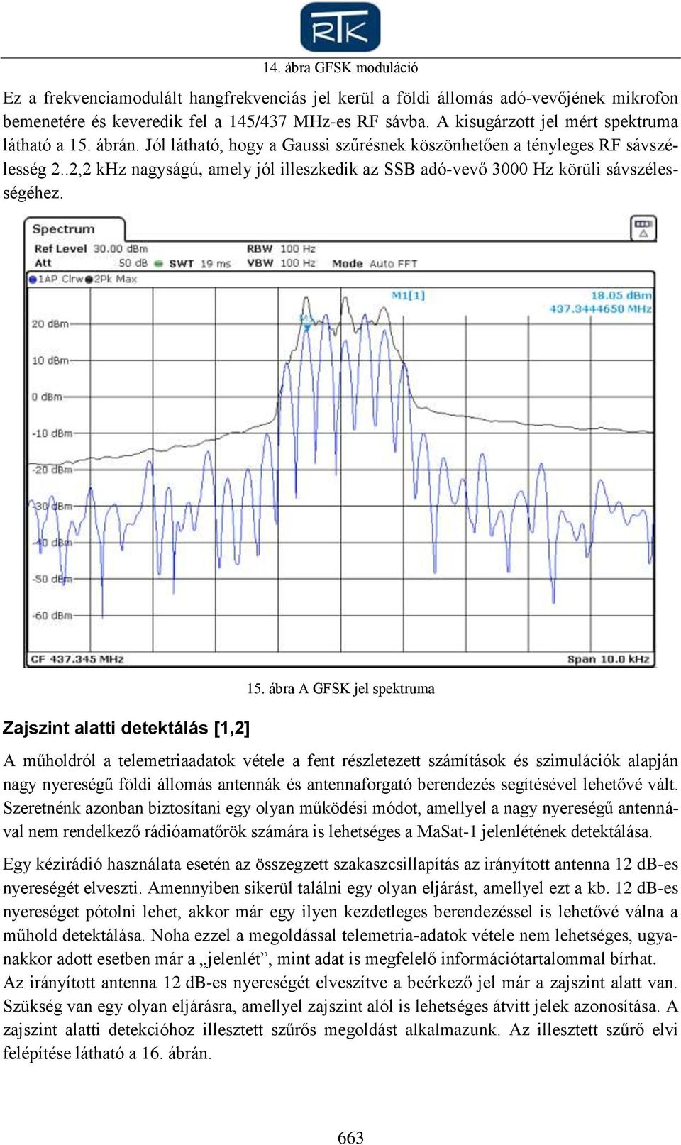 .2,2 khz nagyságú, amely jól illeszkedik az SSB adó-vevő 3000 Hz körüli sávszélességéhez. Zajszint alatti detektálás [1,2] 15.