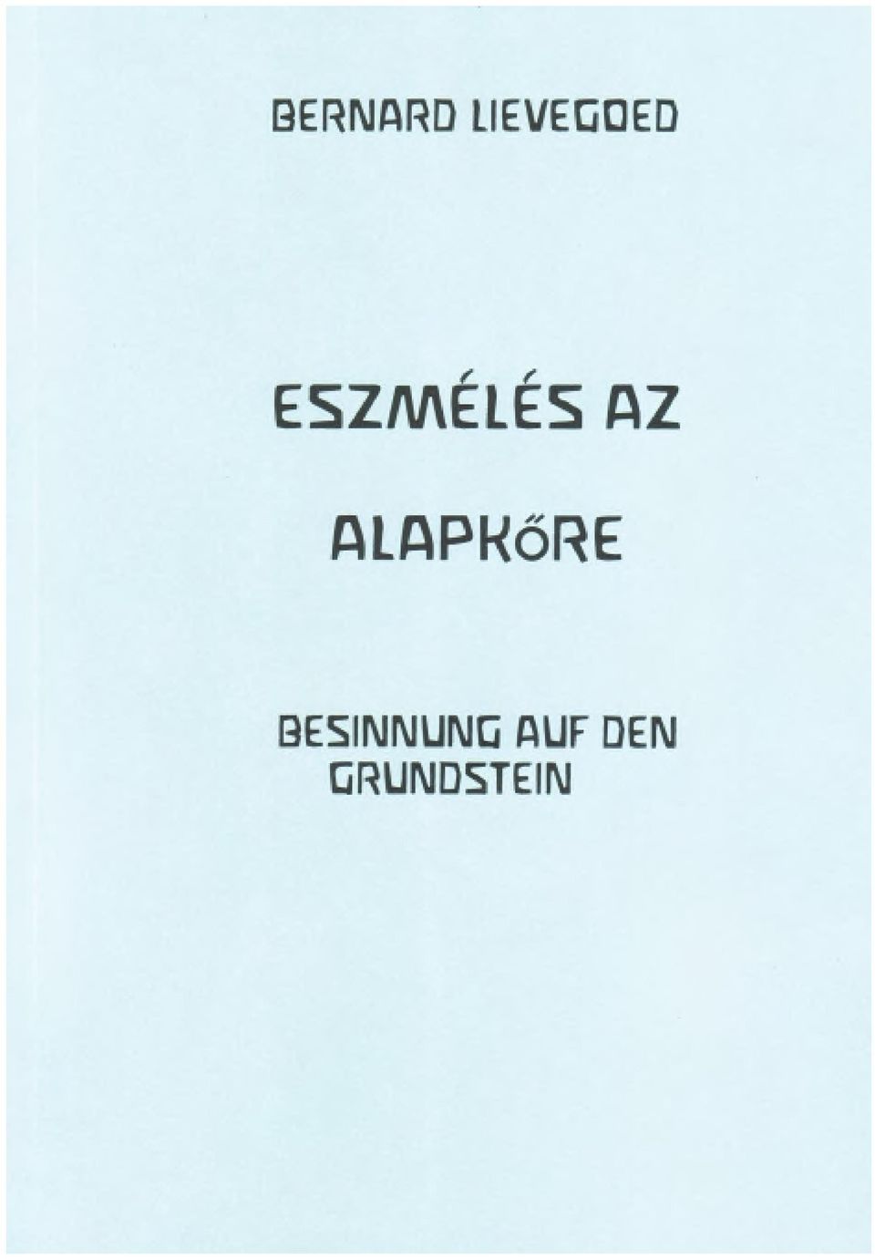 ESZMÉLÉS AZ