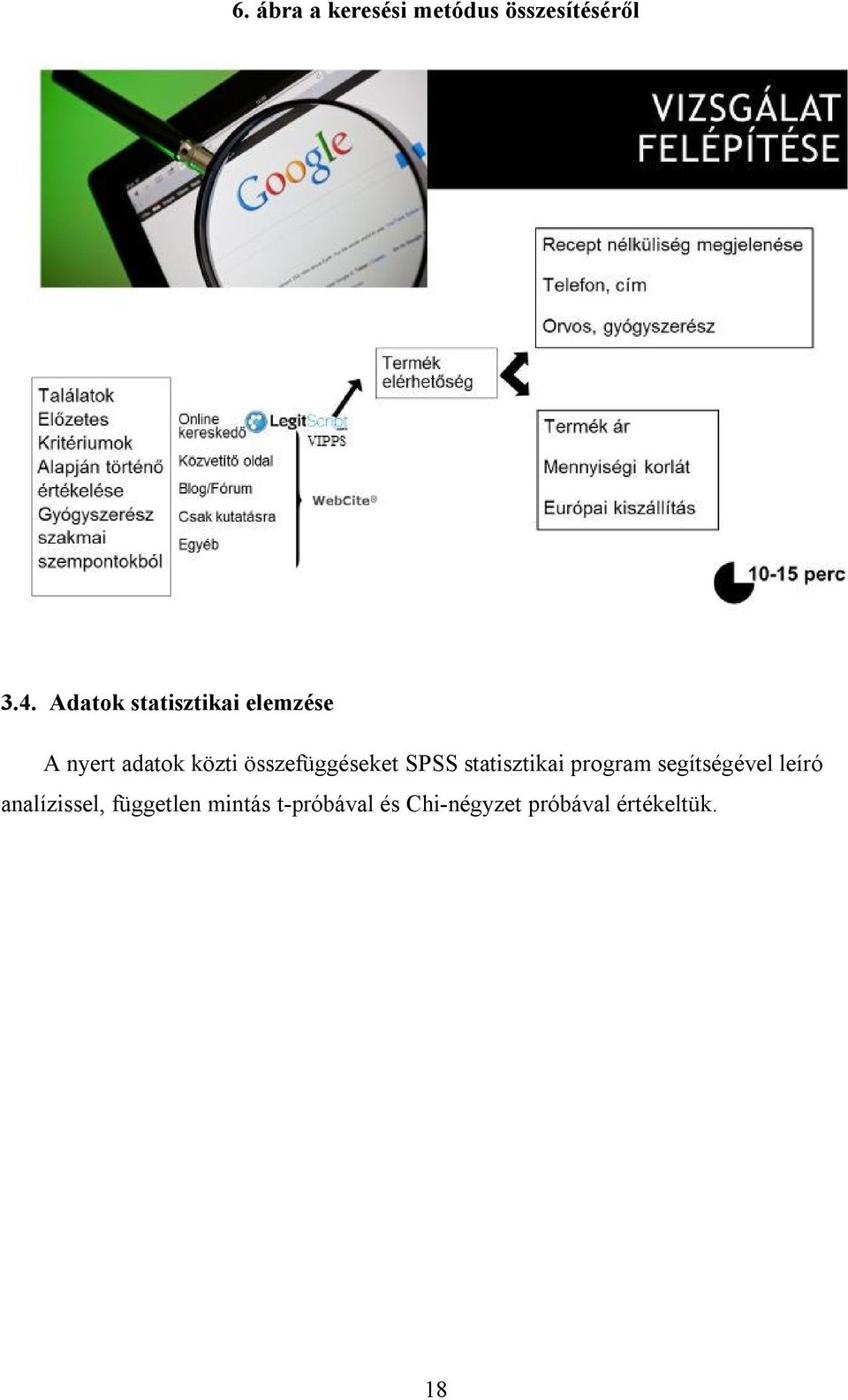 összefüggéseket SPSS statisztikai program segítségével