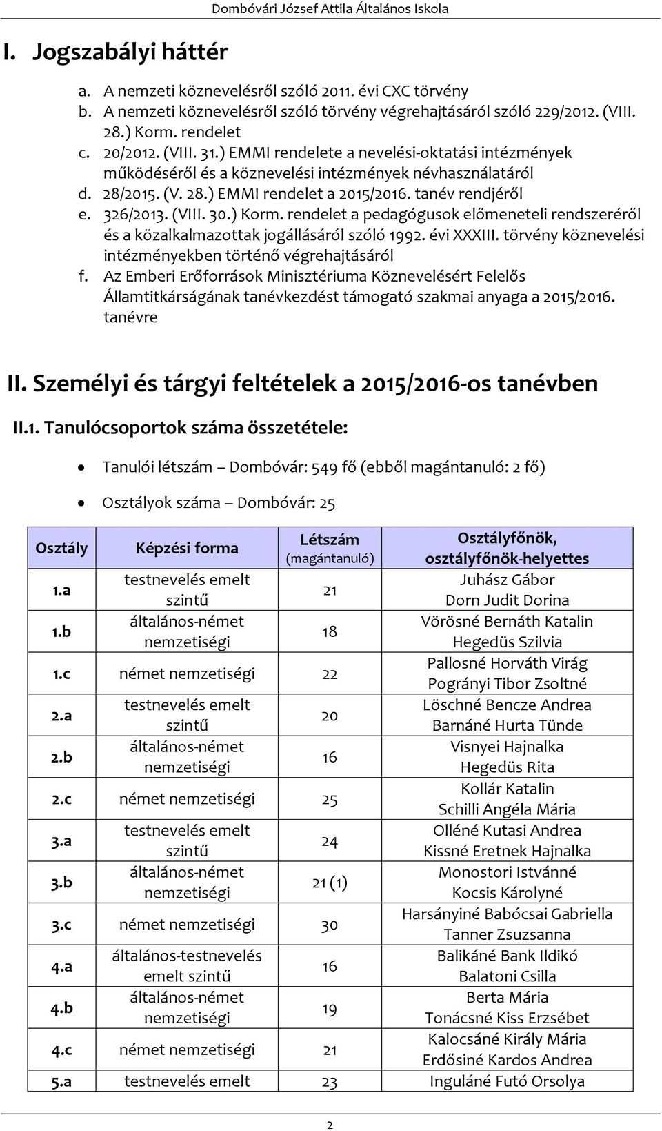 tanév rendjéről e. 326/2013. (VIII. 30.) Korm. rendelet a pedagógusok előmeneteli rendszeréről és a közalkalmazottak jogállásáról szóló 1992. évi XXXIII.