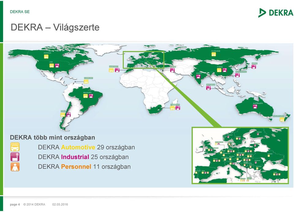 DEKRA Industrial 25 országban DEKRA