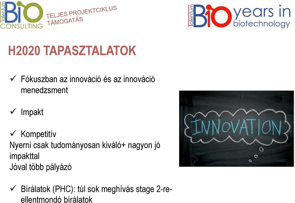 tudományosan kiváló+ nagyon jó impakttal Jóval több