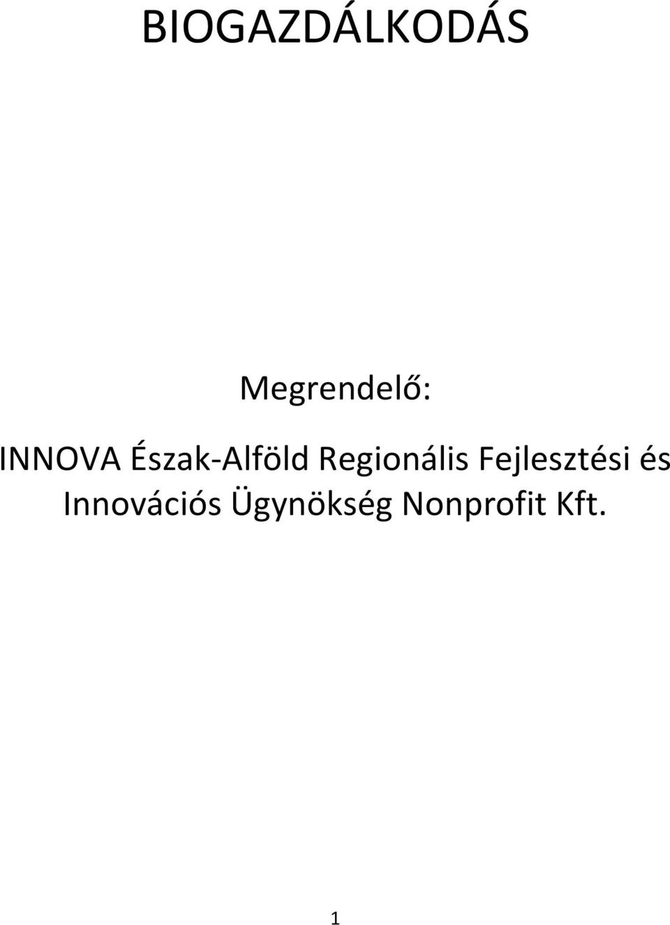 Regionális Fejlesztési és