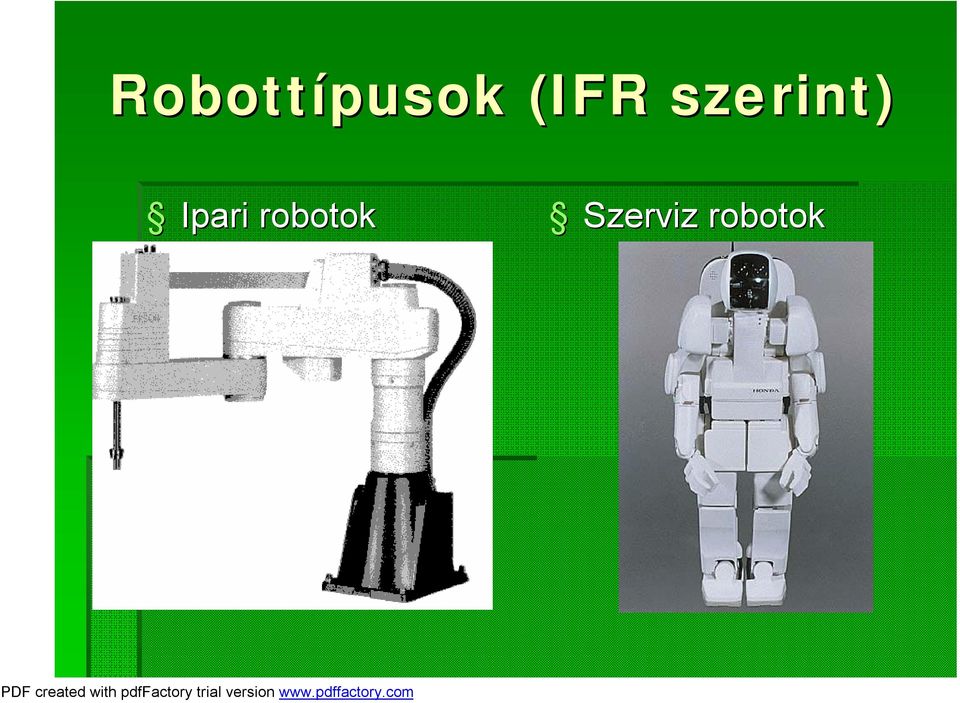 Ipari robotok