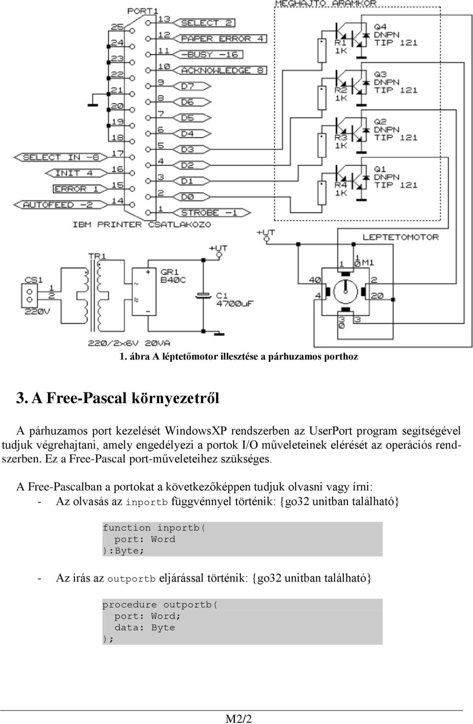 portok I/O műveleteinek elérését az operációs rendszerben. Ez a Free-Pascal port-műveleteihez szükséges.