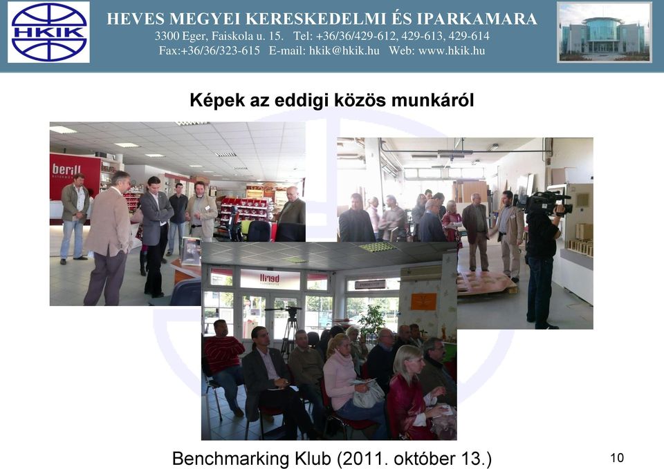 Benchmarking Klub