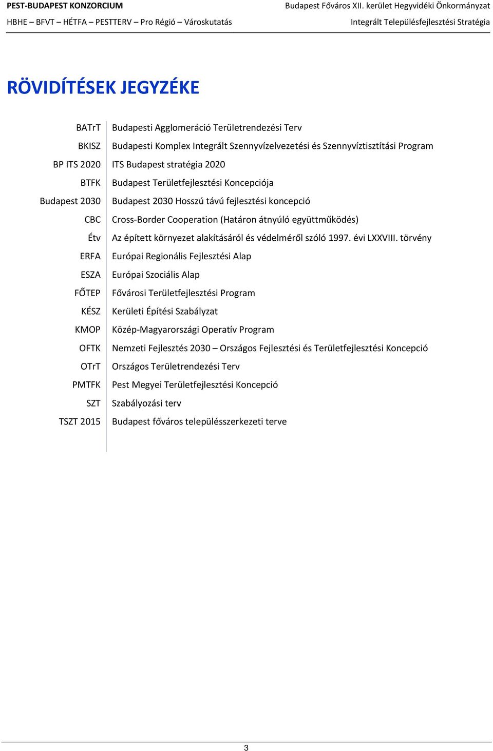 Cooperation (Határon átnyúló együttműködés) Az épített környezet alakításáról és védelméről szóló 1997. évi LXXVIII.