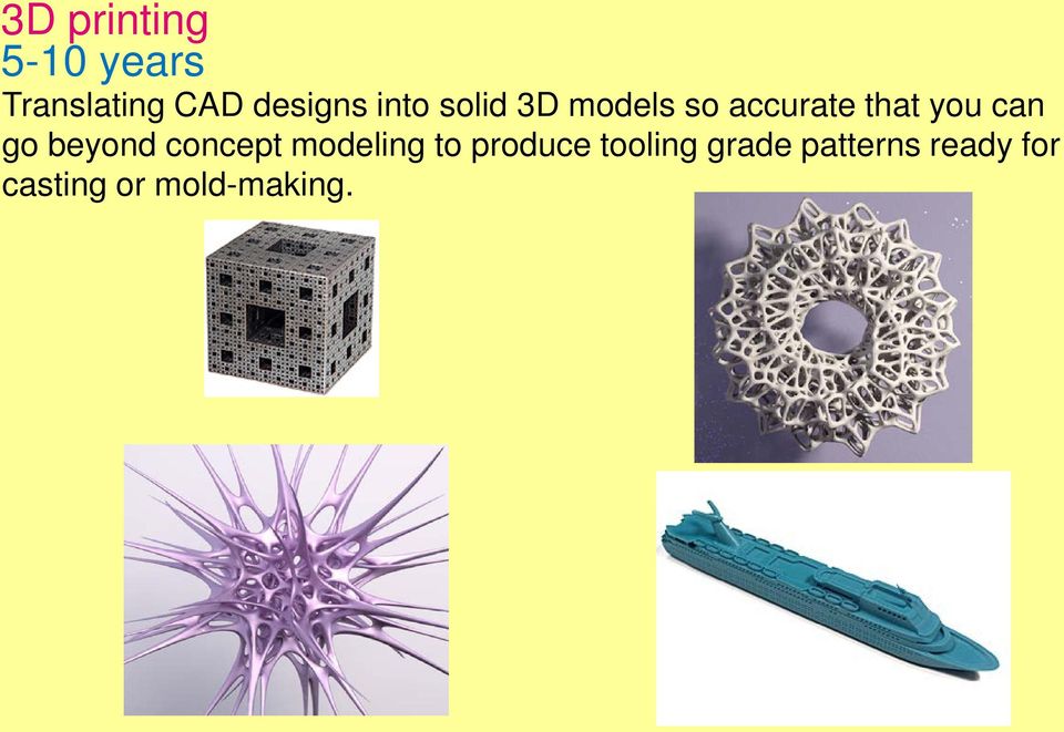 go beyond concept modeling to produce tooling