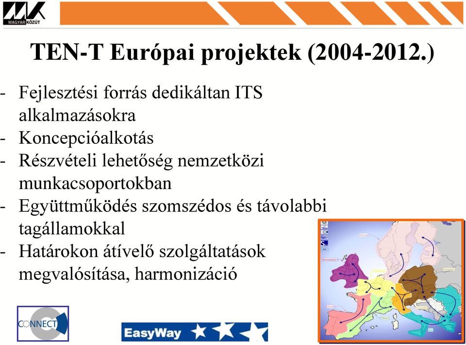 Koncepcióalkotás - Részvételi lehetőség nemzetközi munkacsoportokban