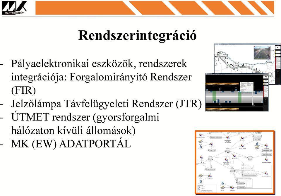 - Jelzőlámpa Távfelügyeleti Rendszer (JTR) - ÚTMET