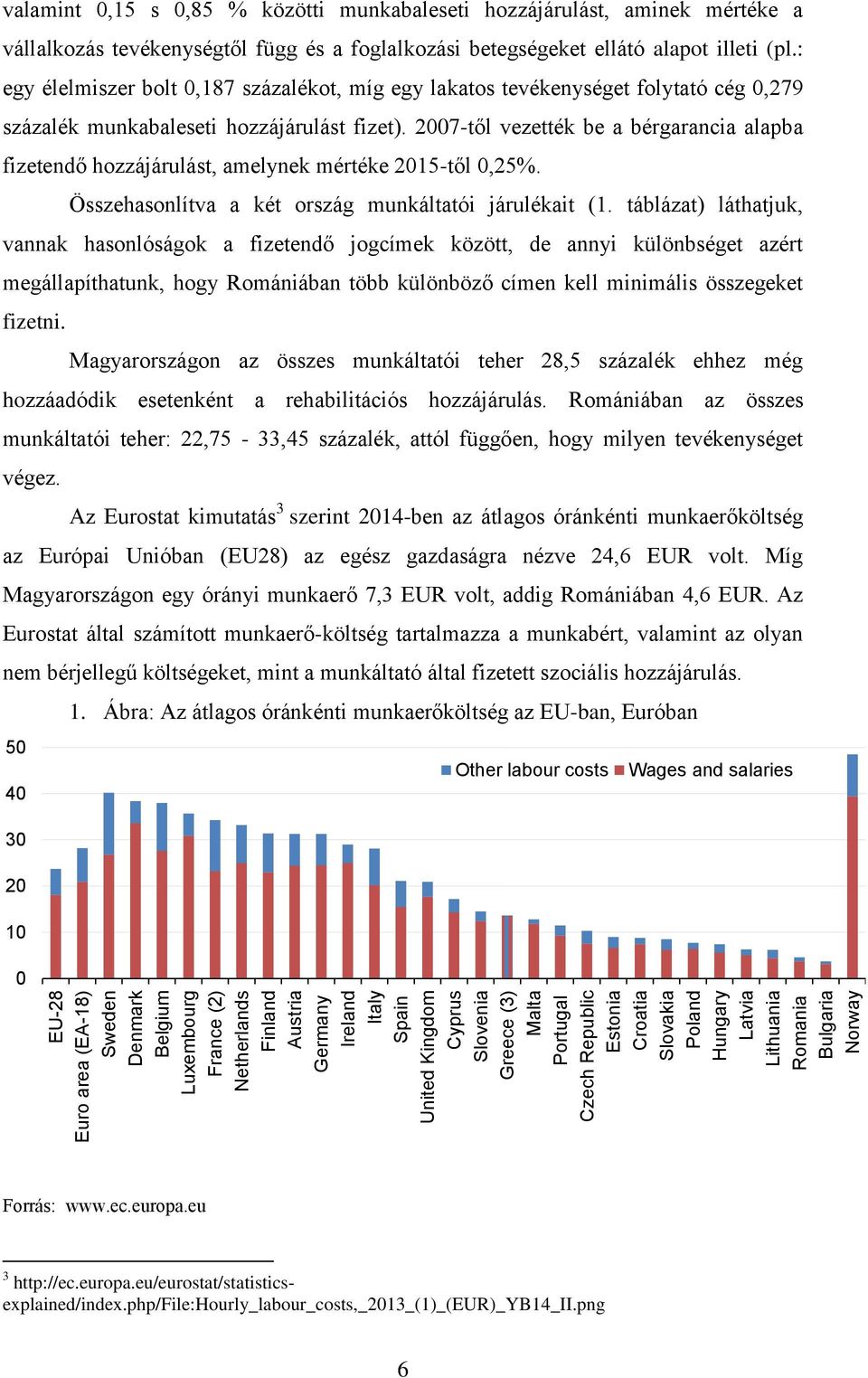 foglalkozási betegségeket ellátó alapot illeti (pl.: egy élelmiszer bolt 0,187 százalékot, míg egy lakatos tevékenységet folytató cég 0,279 százalék munkabaleseti hozzájárulást fizet).