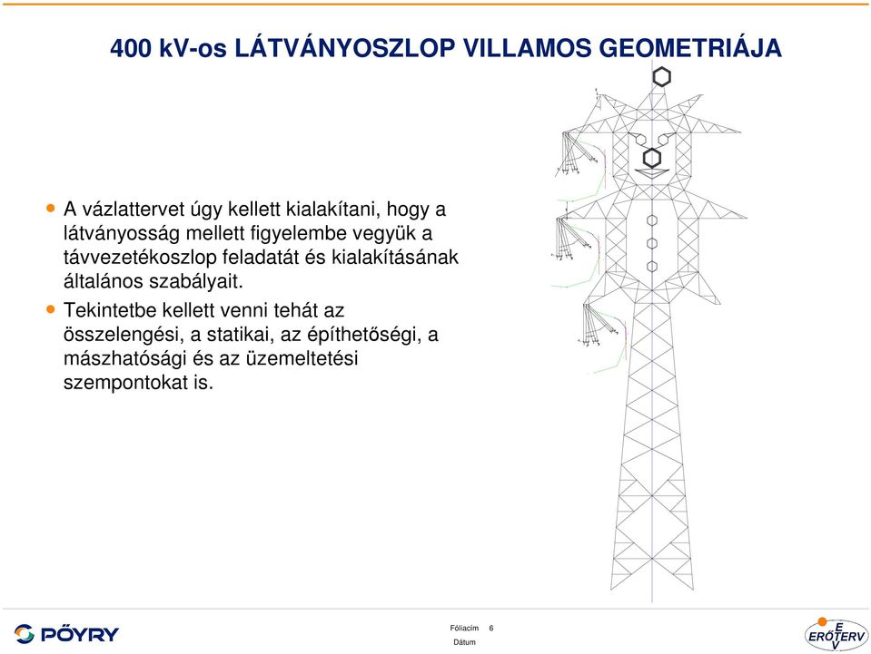 kialakításának általános szabályait.