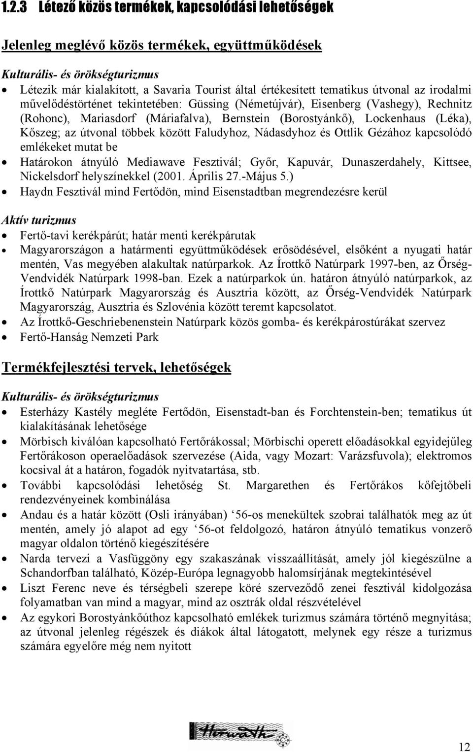 Kőszeg; az útvonal többek között Faludyhoz, Nádasdyhoz és Ottlik Gézához kapcsolódó emlékeket mutat be Határokon átnyúló Mediawave Fesztivál; Győr, Kapuvár, Dunaszerdahely, Kittsee, Nickelsdorf