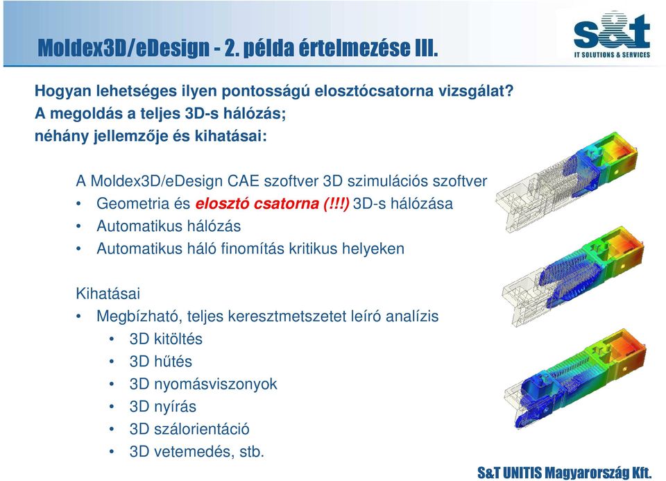 Geometria és elosztó csatorna (!