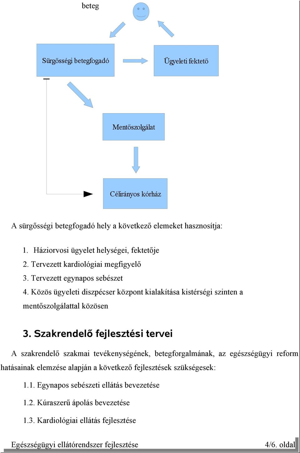 Közös ügyeleti diszpécser központ kialakítása kistérségi szinten a mentőszolgálattal közösen 3.