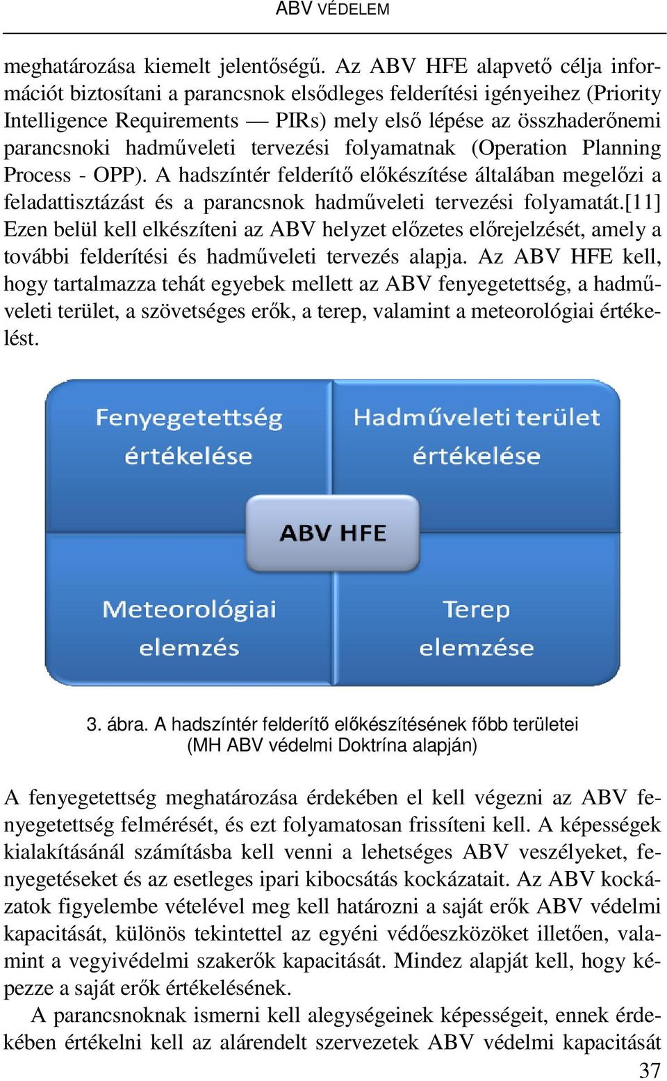 tervezési folyamatnak (Operation Planning Process - OPP). A hadszíntér felderítő előkészítése általában megelőzi a feladattisztázást és a parancsnok hadműveleti tervezési folyamatát.