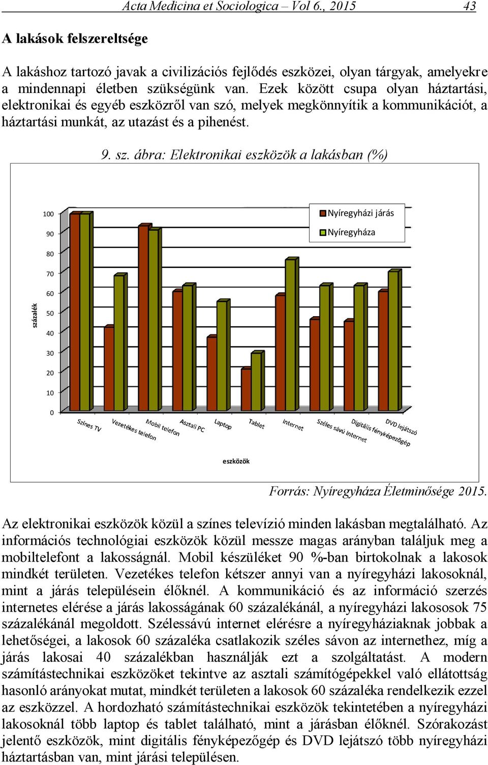 , melyek megkönnyítik a kommunikációt, a háztartási munkát, az utazást és a pihenést. 9. sz.