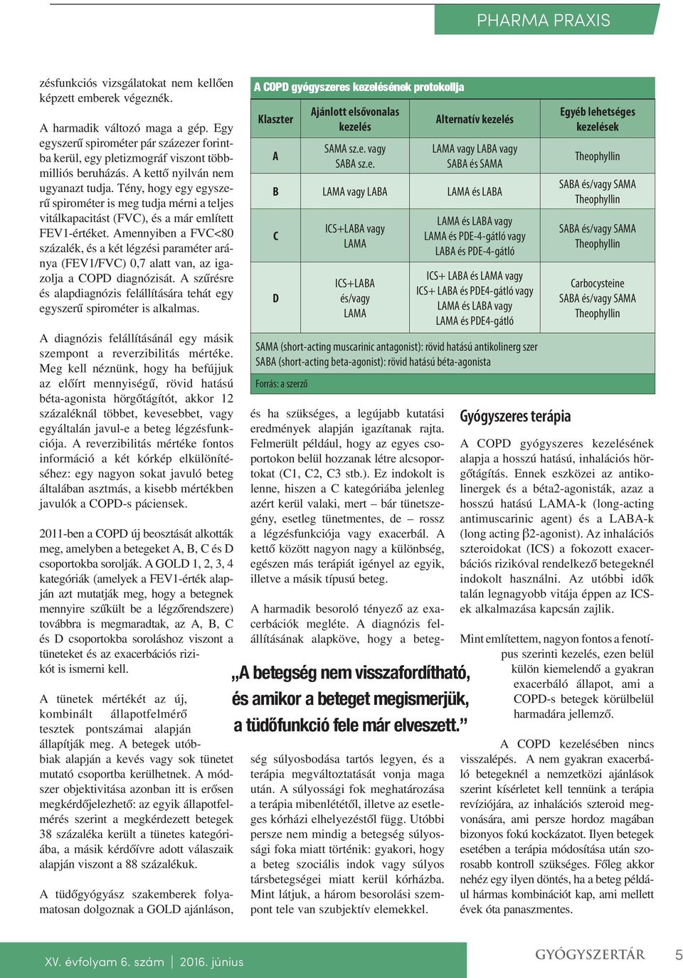 Tény, hogy egy egyszerű spirométer is meg tudja mérni a teljes vitálkapacitást (FVC), és a már említett FEV1-értéket.