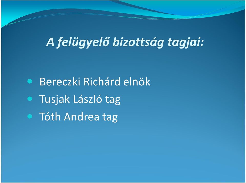 Richárd elnök Tusjak