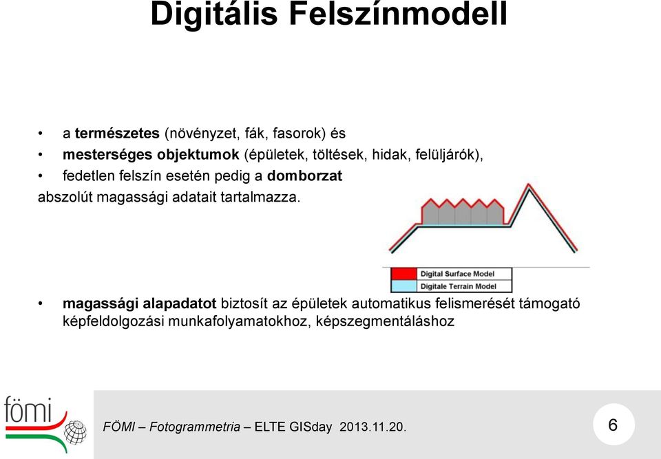 domborzat abszolút magassági adatait tartalmazza.