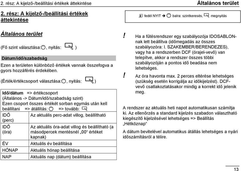 értékek vannak összefogva a gyors hozzáférés érdekében.